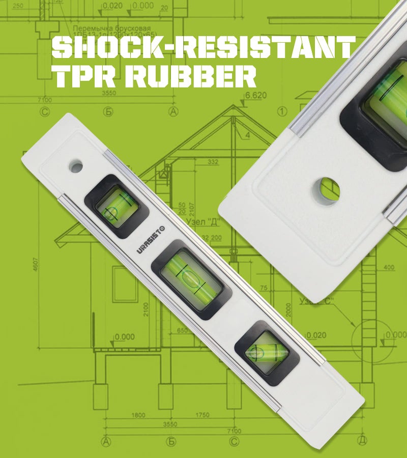 URASISTO 2 Pack Torpedo Level 9-INCH Level with 45/90/180 Bubbles  Small Measuring Tool - Image 4